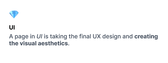 Documentation system organizing pages and components