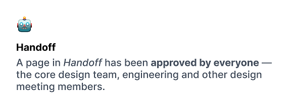 Project status tracking across the team's workflow